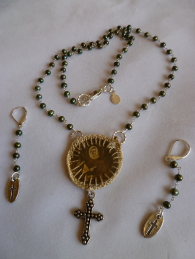 Religious Scapular Necklace